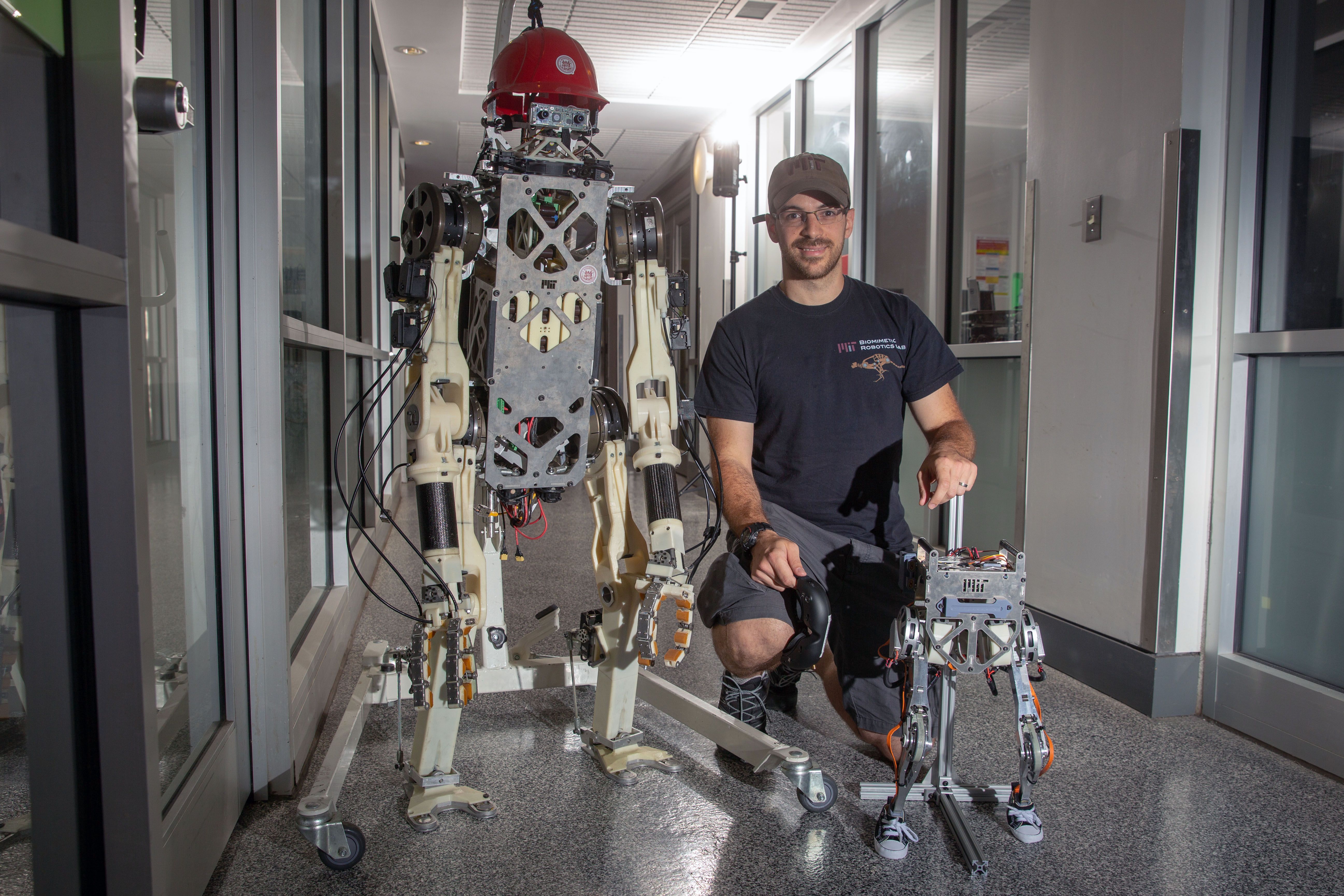 Two Legged Robot Mimics Human Balance While Running And Jumping Mit News Massachusetts Institute Of Technology