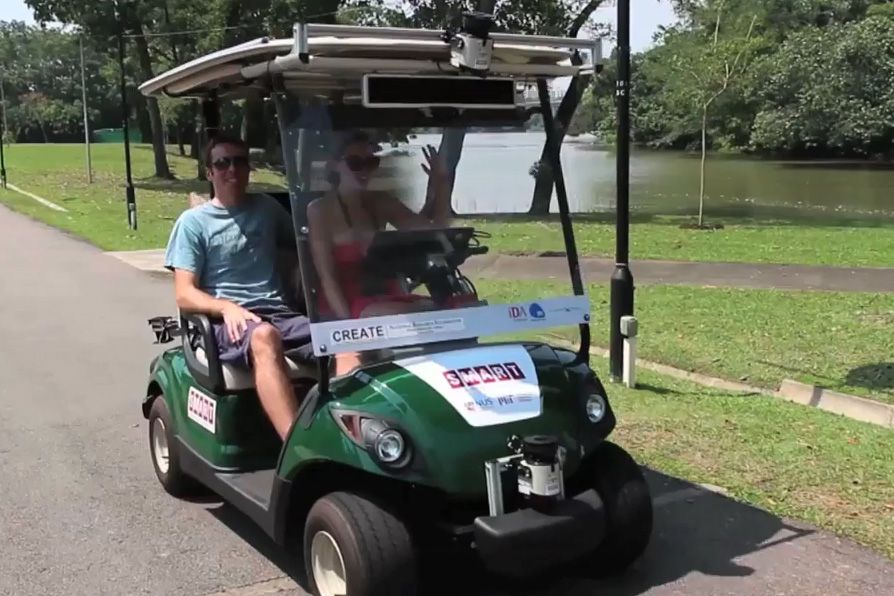 Self-driving golf carts | MIT News | Massachusetts Institute of Technology