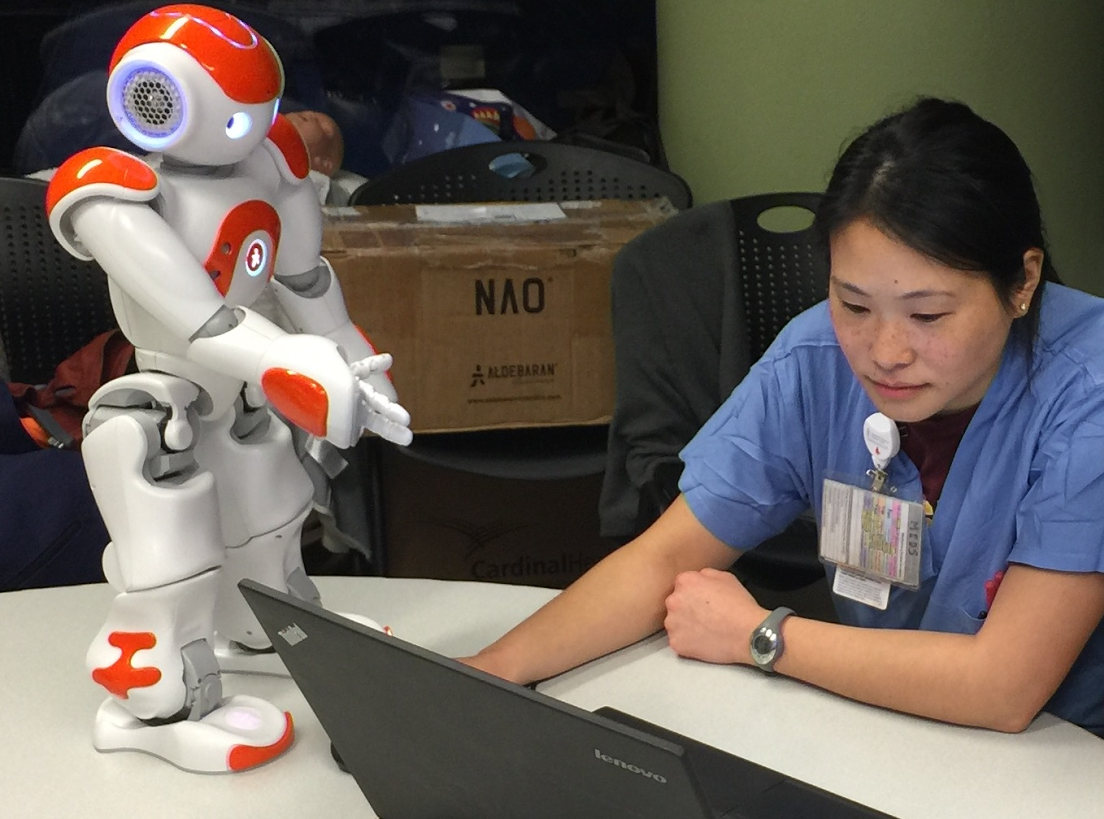 Robot helps students with learning disabiliti