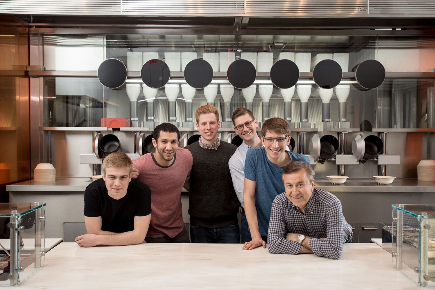 Alumni-founded robotic kitchen cooks up tasty meals