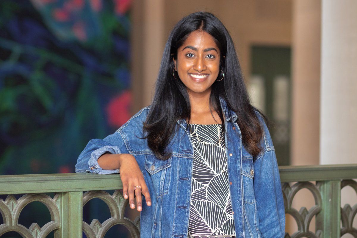 Ankita Reddy ’19 blends anthropology and biology to improve public ...