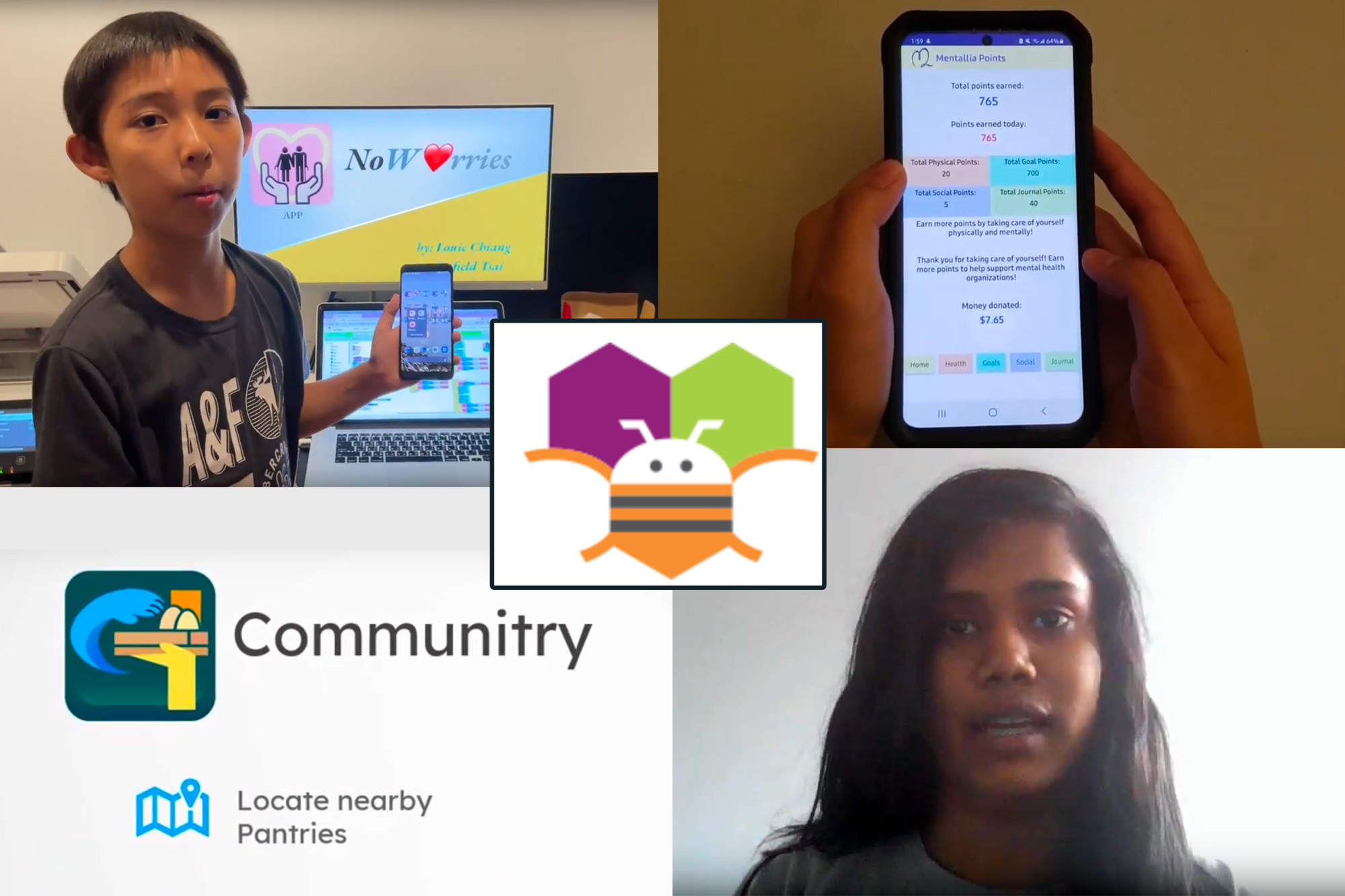 Budding coders create apps aimed at real-world impact