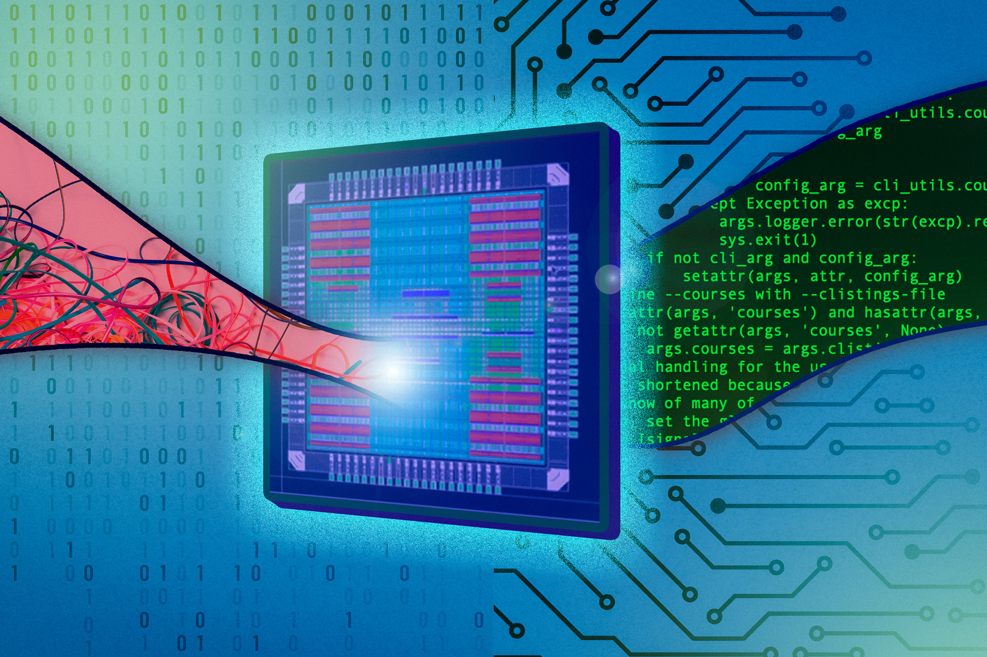 A universal system for decoding any type of data sent across a network 