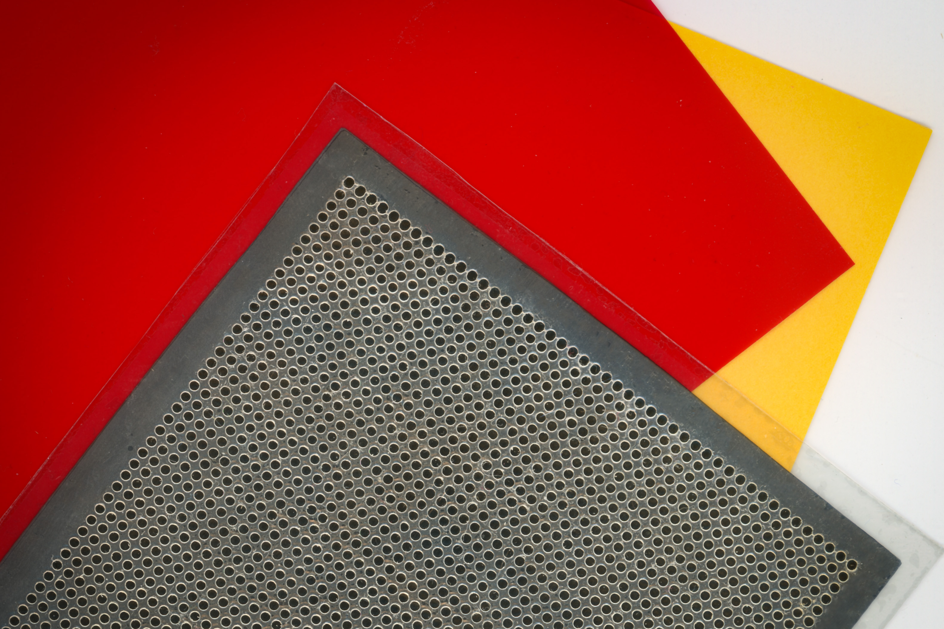 perforated hard plastic mesh sheets speaker