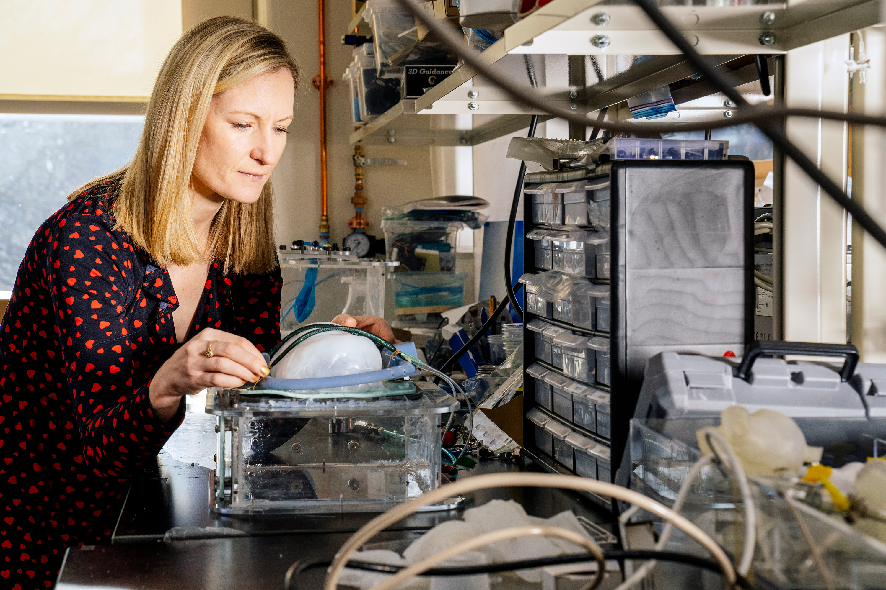 Mening overal Aanpassing MIT engineers design a soft, implantable ventilator | MIT News |  Massachusetts Institute of Technology
