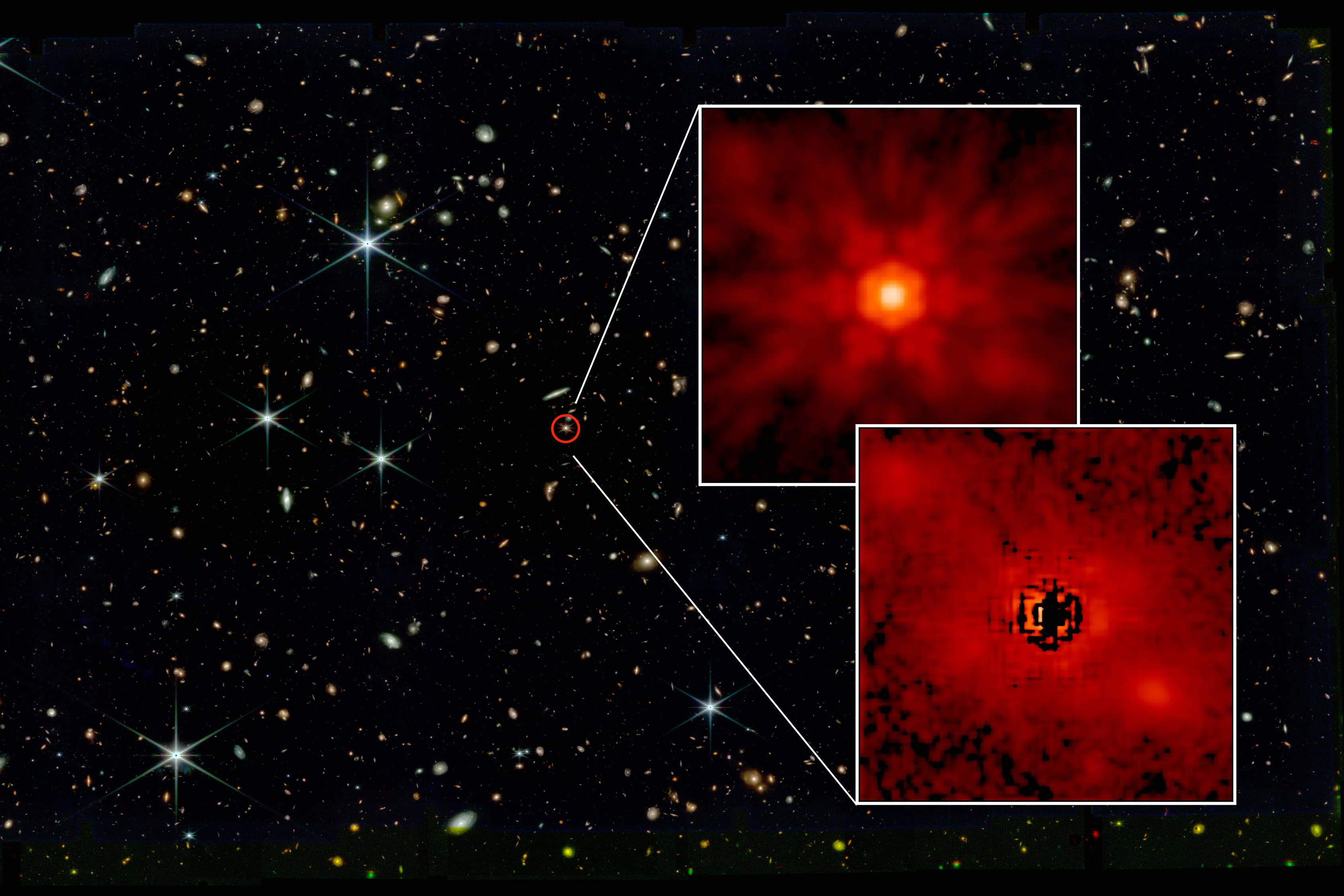 MIT Astronomers Detect Stellar Light Around Ancient Quasars Mirage News