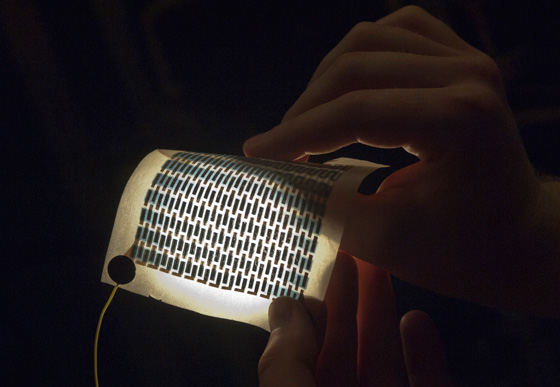 A paper solar cell