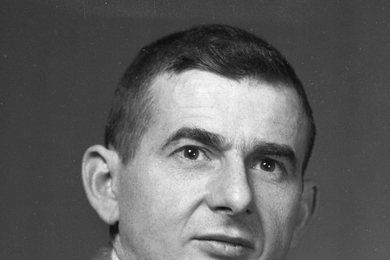 Morris Adelman, professor emeritus of economics, in the 1950s