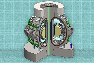 A cutaway view of the proposed ARC reactor. Thanks to powerful new magnet technology, the much smaller, less-expensive ARC reactor would deliver the same power output as a much larger reactor.