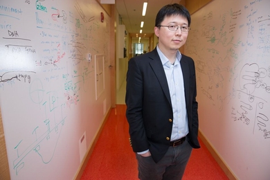 “I was always interested in biology but I felt that it’s important to get a solid training in chemistry and physics,” Feng Zhang says.