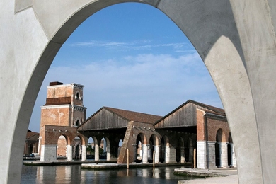The Venice Architecture Biennale, held every two years at the sprawling Arsenale (above) and Giardini grounds on the city’s eastern tip, opens this weekend. This year’s focus on architecture’s ability to address global challenges — including numerous installations and projects from MIT faculty, students, and alumni — may indicate a paradigm shift for architecture, participants say.