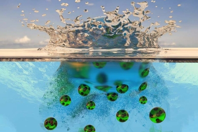 MIT engineers have developed a way to encapsulate nutrients in a biocompatible polymer, making it easier to use them to fortify foods.