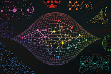 Rainbow, stylized data sets