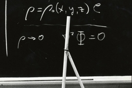 In 2.70, the precursor to 2.007, the competition was to build a mechanical device, out of a set of relatively simple wooden and metal parts, that would roll down a ramp at a precisely controlled rate.