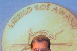 Professor Oral Buyukozturk received the Golden Mirko Roš Medal from EMPA, the Swiss Federal Research Laboratory for Materials Science and Technology, in May.