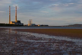 A natural gas powerplant.