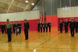 MIT NROTC Drill Practice