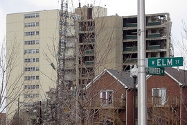 The Cabrini-Green high-rises in Chicago, Ill., were torn down in 2011, but their dismantling began in 1993.