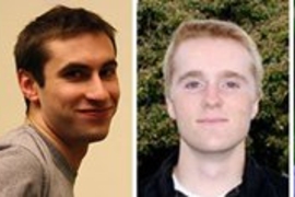 From left: Michael Pantano, Andrew Richenderfer, Jonathan Walsh, Vincent Kindfuller