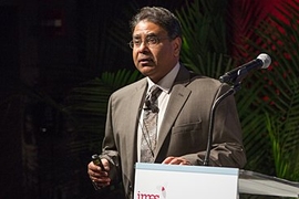 IMES Director Arup Chakraborty is the Robert T. Haslam Professor of Chemical Engineering, Chemistry, Physics and Biological Engineering at MIT.