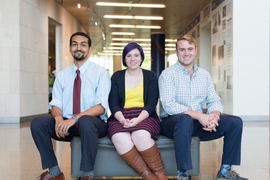 Joseff Kolman, Emma Frank, John Halloran