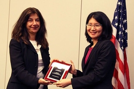 Fariba Farhoo and Vivienne Sze