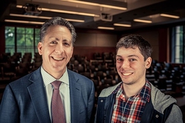 Dean Ian A. Waitz and graduate student Joel Paulson