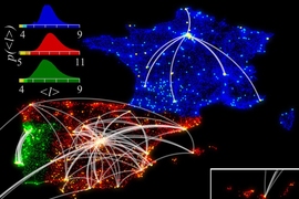 Social networks mapped in France, Spain, and Portugal