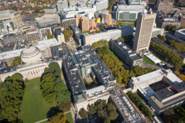 Aerial view of MIT