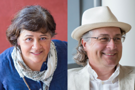 Sabine Iatridou and Kai von Fintel, MIT professors of linguistics