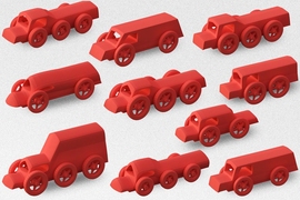 A new Web-based interface for design novices allows a wide range of modifications to a basic design — such as a toy car or a black-and-white "yin-yang" cup — that are guaranteed to be both structurally stable and printable on a 3-D printer.