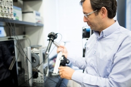 “This place is remarkable,” Alfredo Alexander-Katz, the Walter Henry Gale Associate Professor of Materials Science and Engineering, says of MIT. “You can throw any crazy idea out there” and then pursue it.