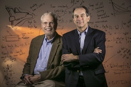 Professors Leon Glicksman (left) and John Lienhard recently published "Modeling and Approximation in Heat Transfer," following a nearly 20-year collaboration.