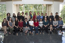 Participants in the first Rising Stars in Physics Workshop at MIT