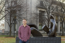 “Everybody uses concrete; even the Romans used it, it just wasn’t the same kind we use today,” says Steven Palkovic, a graduate student in the Department of Civil and Environmental Engineering. “I’m currently studying volcanic ash as a more environmentally friendly option than the industry standard, and I’m creating a framework to study alternative materials to lessen the environmental...