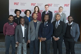 The Lincoln Laboratory Employees' African-American Network (LEAN) Committee received a 2016 Excellence Award for advancing inclusion and global perspectives.