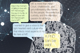 A new blog offers insights from MIT graduate students for prospective or current grad students.