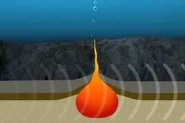 Researchers at MIT and the Australian National University have found that seismic waves are essentially blind to a very common substance found throughout the Earth's interior: water.