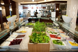 “By the time students start returning in August, I expect things will look different in the dining halls and at a number of retail locations across campus,” says Mark Hayes, director of dining in the Division of Student Life.