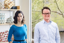 Clara Sousa-Silva and Benjamin Rackham will be 51 Pegasi b Fellows at MIT within the Department of Earth, Atmospheric and Planetary Sciences.