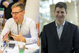 “Academic training rarely covers the importance of engaging with policymakers or provides the tools necessary to do so effectively,” says Dan Pomeroy (left), PL@CIS managing director and senior policy adviser. Chappel Lawson is on the right.