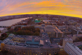 Julie Newman, director of sustainability at MIT, says the final project for course 2.S999 “uses the campus as a test bed for engaging and exposing students to the complexity of solving [for] global issues in their own backyard.”