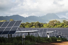 The AES Corporation, based in Virginia, installed the world’s largest solar-plus-storage system on the southern end of the Hawaiian island of Kauai. A scaled-down version was first tested at the National Renewable Energy Laboratory. 