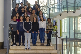 The first students to enroll in MIT’s new MicroMaster Program in Data, Economics, and Development Policy program arrived at MIT in January.