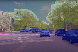 Sample frames from MIT AgeLab's annotated video dataset