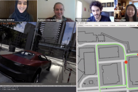 More than 100 people participated in a four-hour online robot race, which served as the final project for MIT Course 6.141/16.405 (Robotics: Science and Systems).