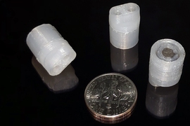 Ultrathin 3-D-printed films convert energy of one form into