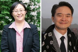 Portrait photos of Siqi Zheng and Kairos Shen