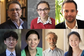 Seven headshots of APS honorees with MIT ties