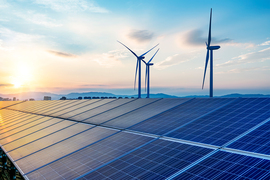 climate change discussion essay solar panels and wind turbines